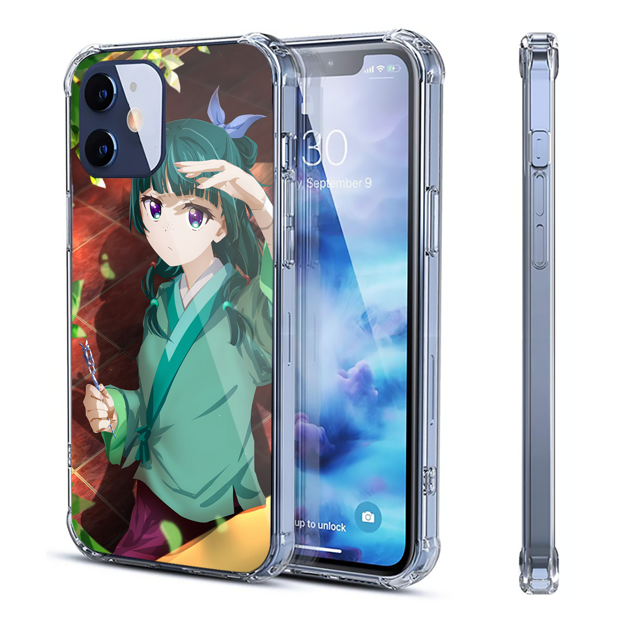 （画像用） 薬屋のひとりごと The Apothecary Diaries 【iPhone 12シリーズ対応】透明スマホケース（クリアソフトケース）
